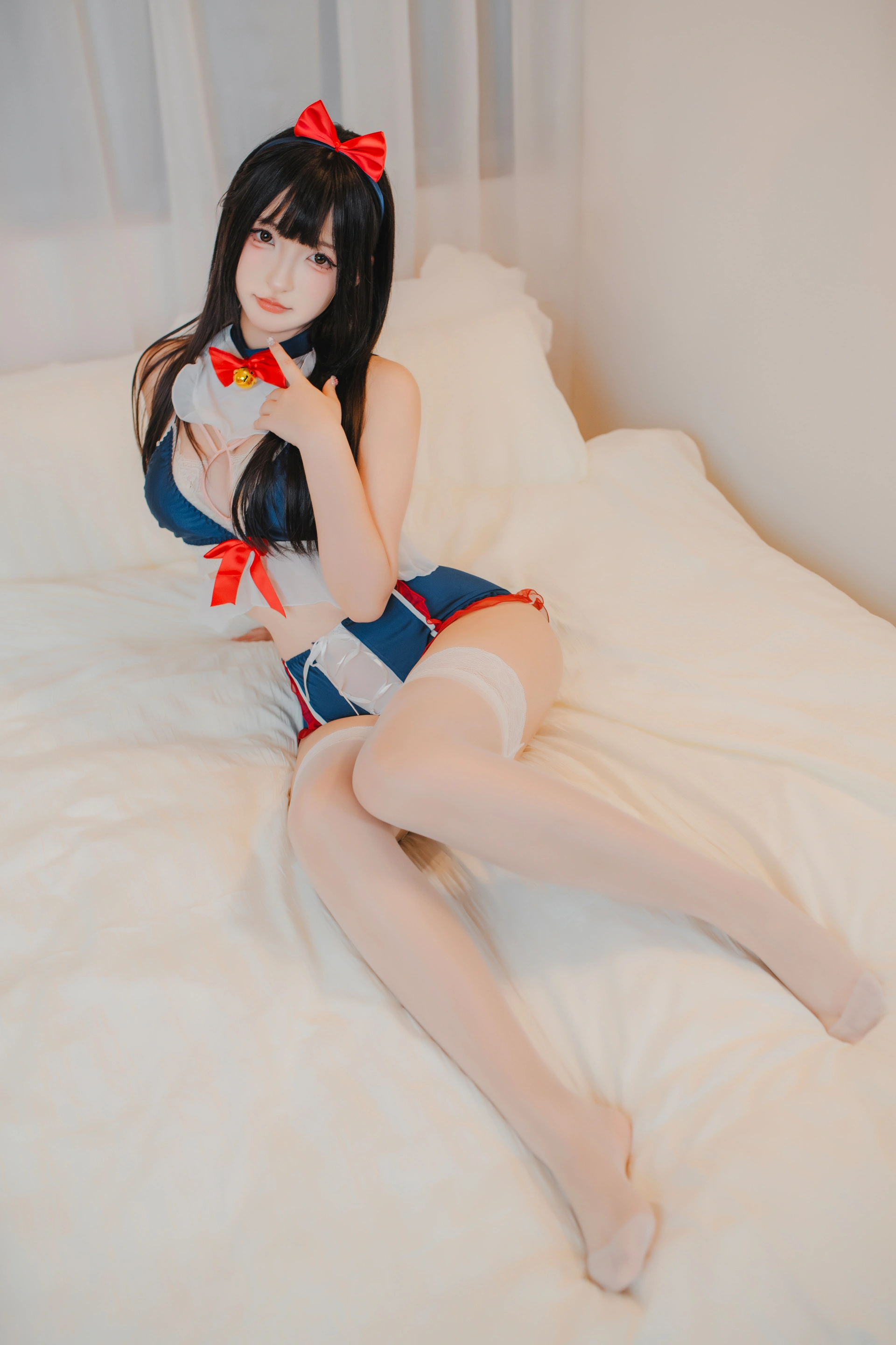 神楽坂真冬 – NO.219 白丝猫娘 2